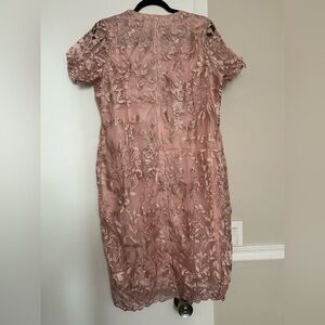 PINK LACE DRESS